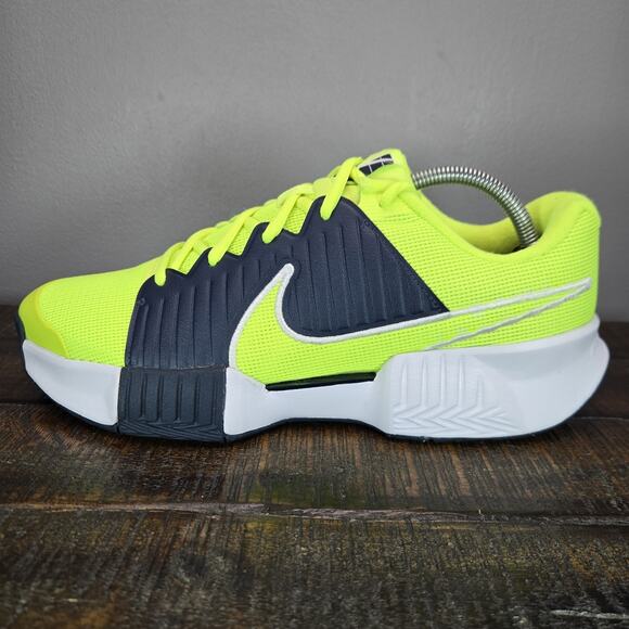 NEW Nike Zoom Challenge Mens Size 10 Pickleball Shoes Volt Green FQ4154-700 - Picture 7 of 12